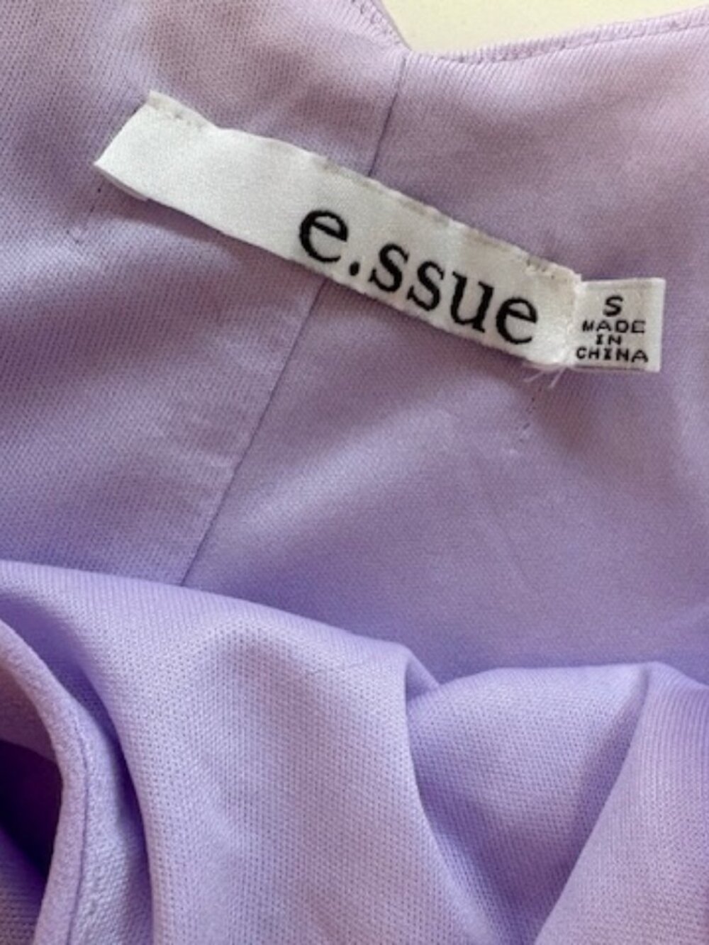 NWOT Lulus Cocktail/event dress sunburst pleats lavender chiffon never worn sz S - Picture 15 of 16